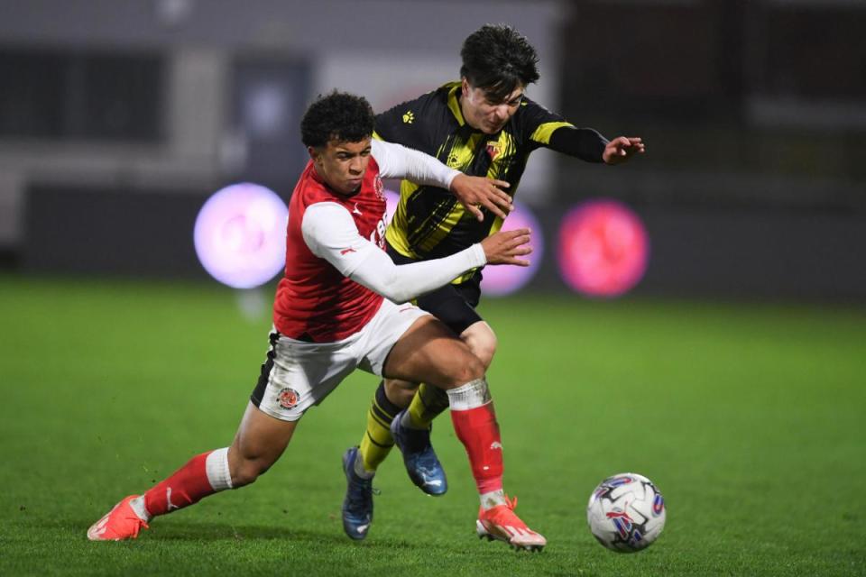 Marat Galajevs in action in the final <i>(Image: Alan Cozzi/Watford FC)</i>