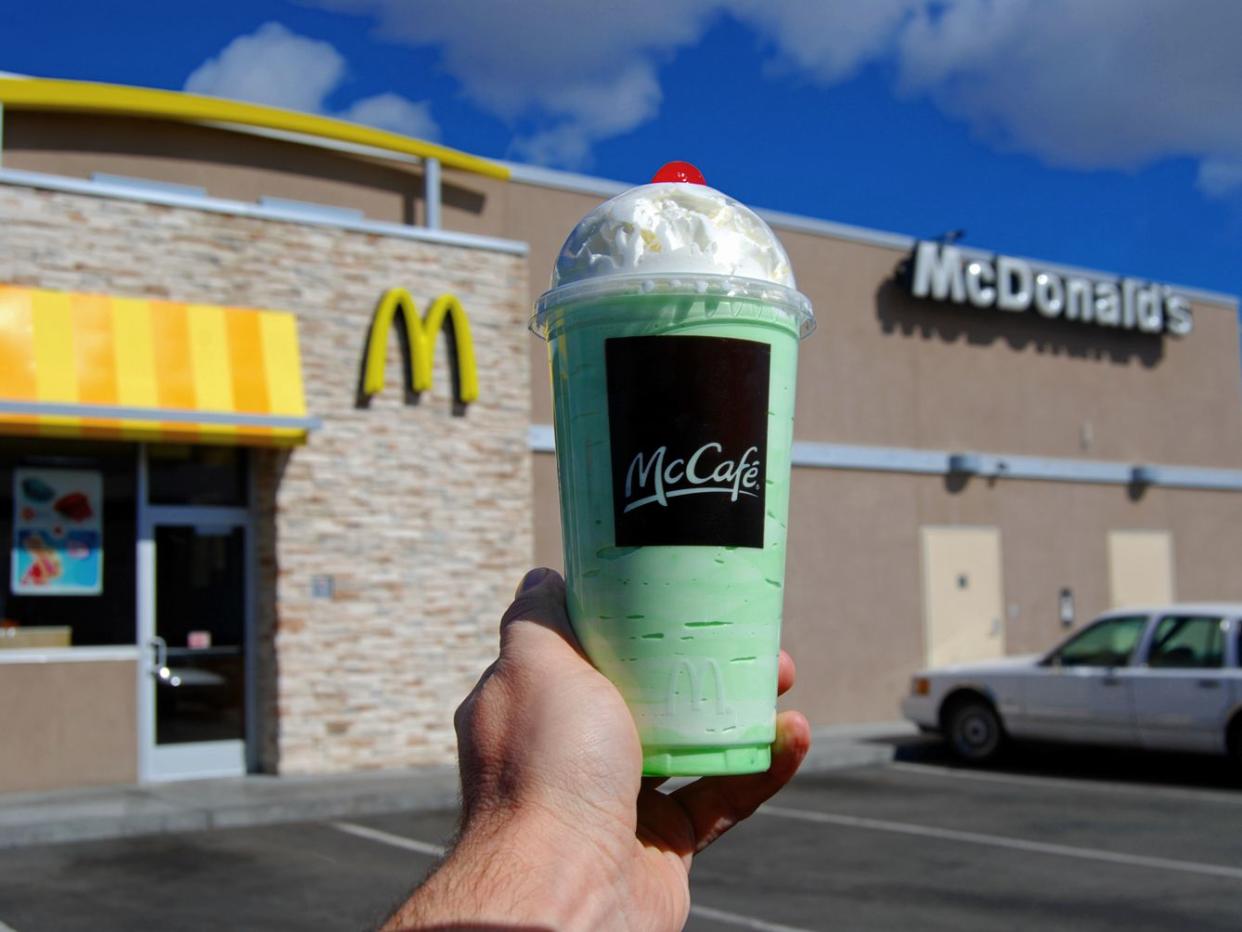 McDonald’s Shamrock Shake