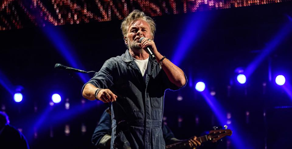 John Mellencamp at last month's Farm Aid 2023 in Noblesville, Indiana. Mellencamp returns to Springfield for a March 23 concert.