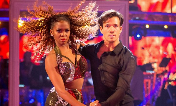 Danny Mac and Oti Mabuse in the final of Strictly Come Dancing