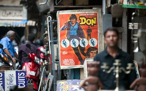 Mumbai Bollywood poster - Credit: GRAHAM CROUCH