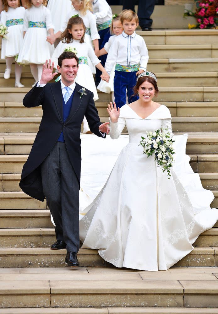 Jack Brooksbank and Princess Eugenie