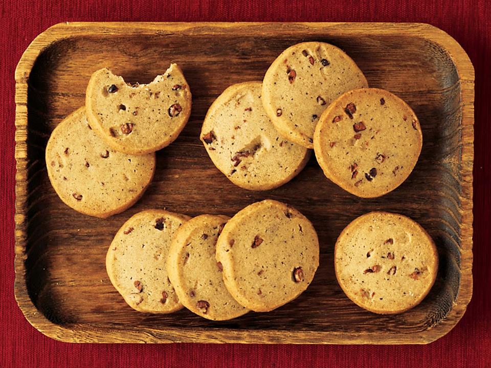 Espresso Shortbread Cookies