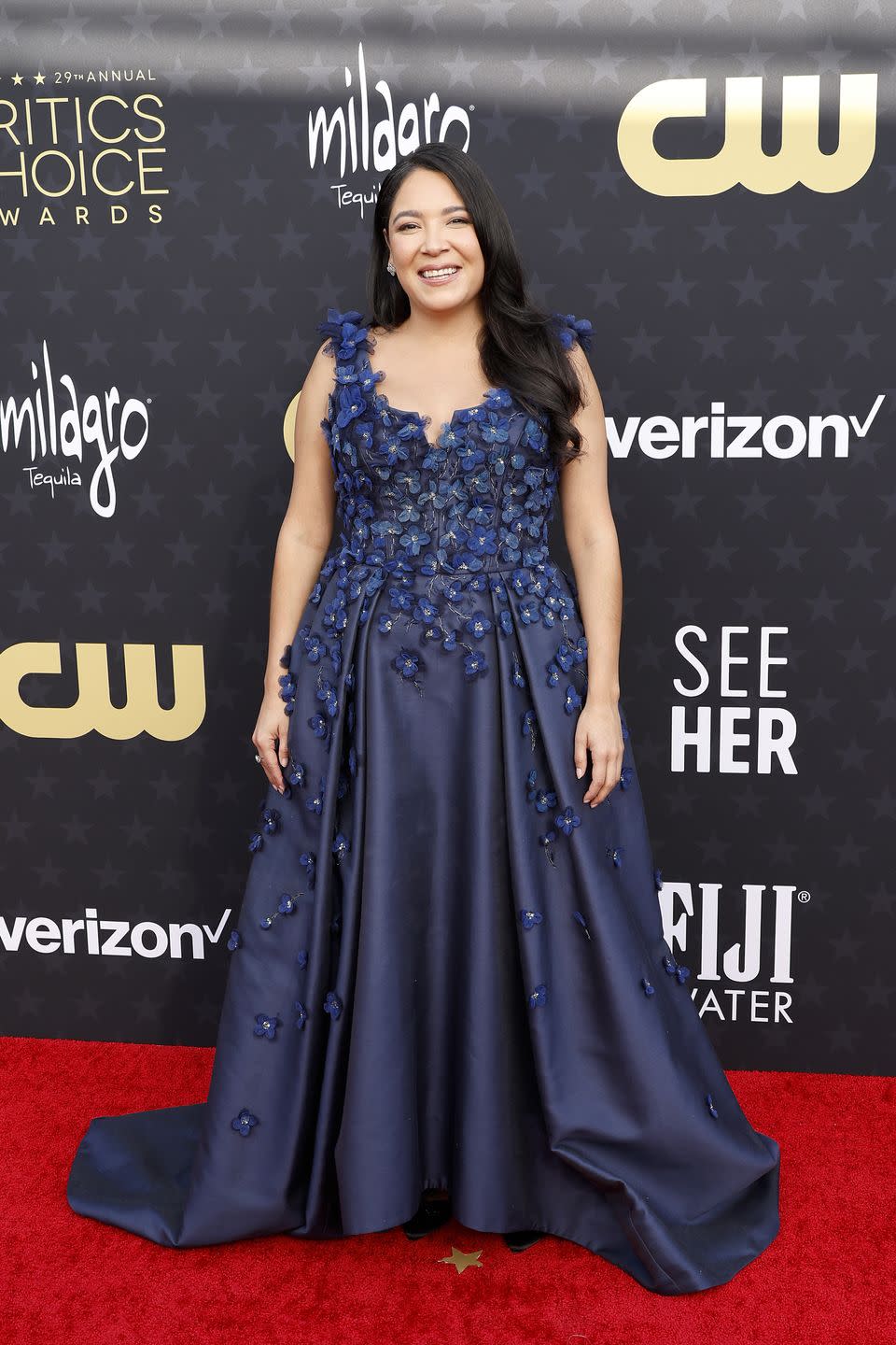 santa monica, california january 14 jillian dion attends the 29th annual critics choice awards at barker hangar on january 14, 2024 in santa monica, california photo by frazer harrisongetty images