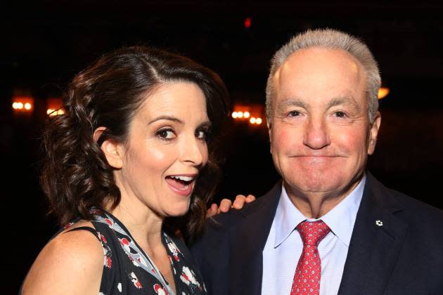 Tina Fey and Lorne Michaels  - Credit: Walter McBride/WireImage