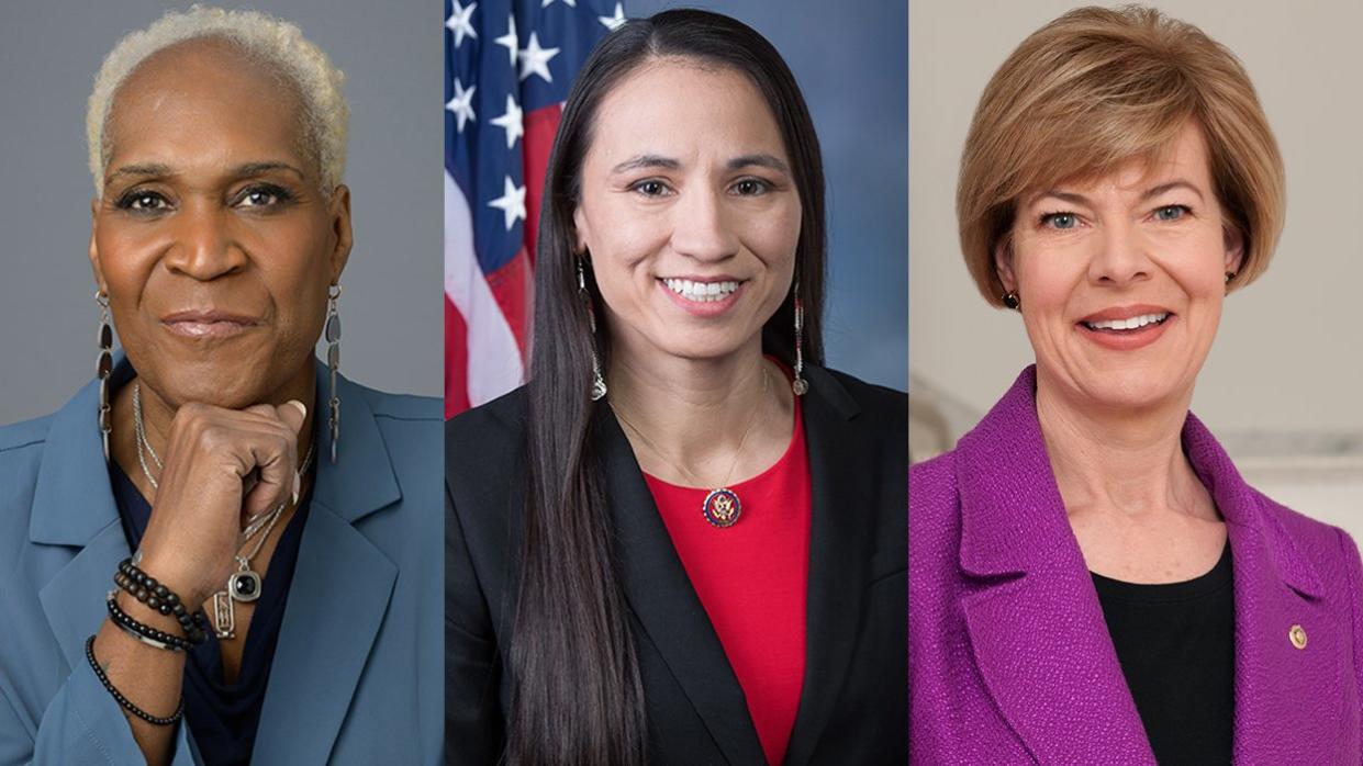 Queer women LGBTQ politicians Andrea Jenkins Sharice Davids Tammy Baldwin