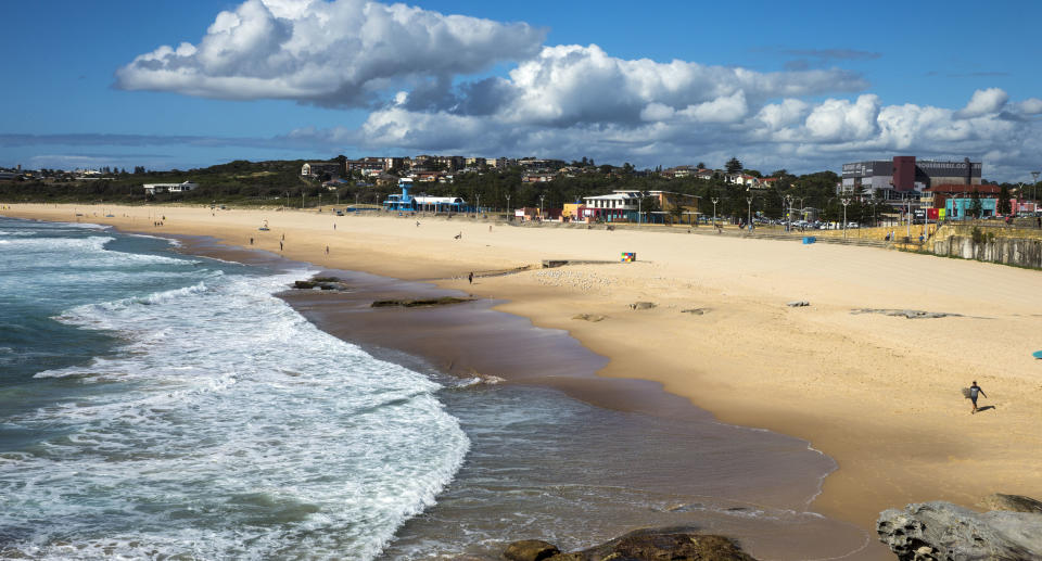 Maroubra Beach is well known for its surf culture.