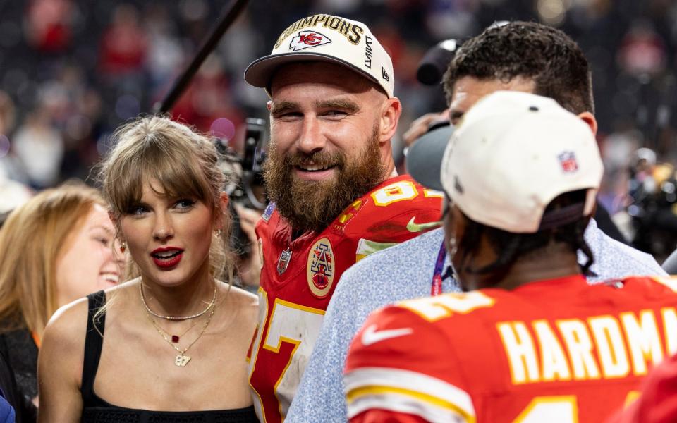 Taylor Swift's flight from Tokyo to the Super Bowl in Las Vegas attracted bigger headlines than the game itself