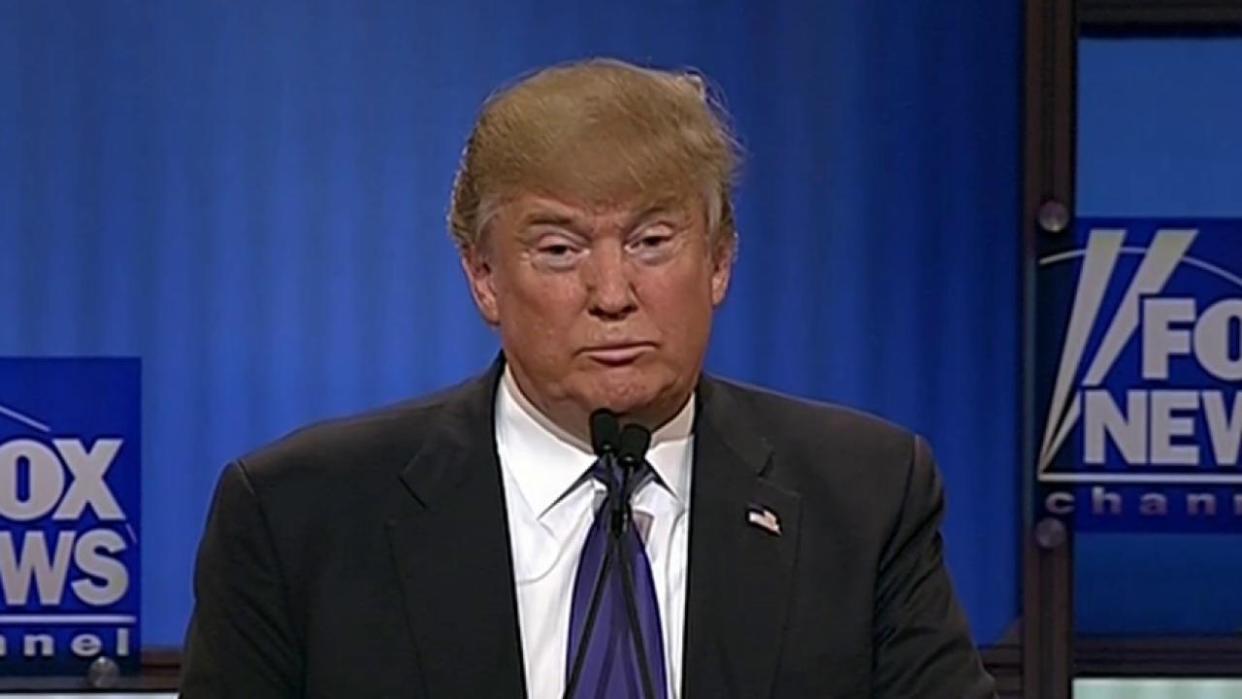 Donald Trump Put in the Hot Seat as GOP Debate Gets Dirty