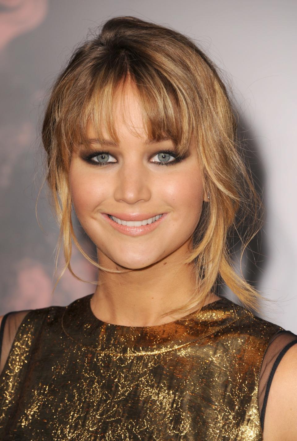At the L.A. premiere of The Hunger Games in 2012