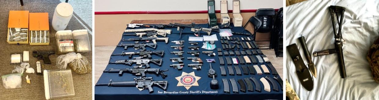 Sheriff’s officials reported that during the 5th week of Operation Consequences, multiple felony arrests were made in the High Desert and Inland Empire.