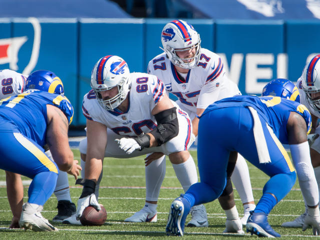 Buffalo Bills QB Josh Allen gave his offensive linemen new golf