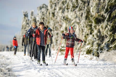 Skiing in Belgium? Yep - Credit: GETTY