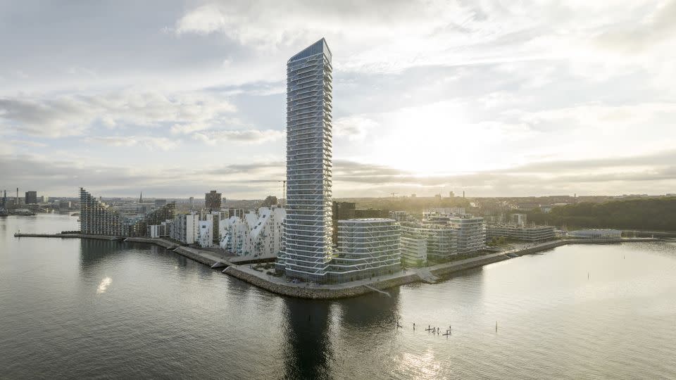 Mixed-use development Lighthouse is currently home to Denmark's tallest building. The waterside project by 3NX Architects is situated in the city of Aarhus. - 2024 World Architecture Festival