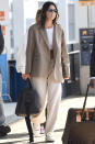 <p>Kendall Jenner was spotted arriving at JFK Airport in New York.</p>