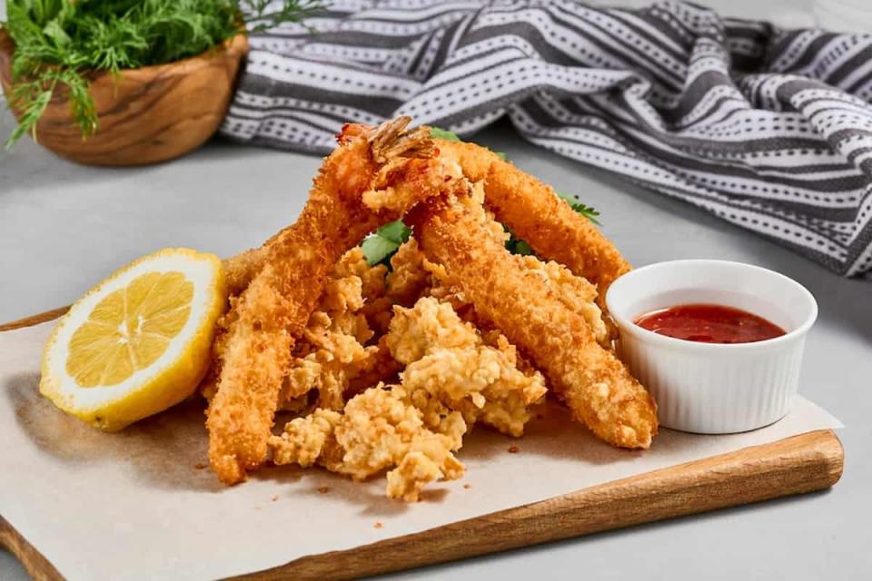 El panko será tu gran aliado a la hora de empanizar pollo, camarones o pescado. 