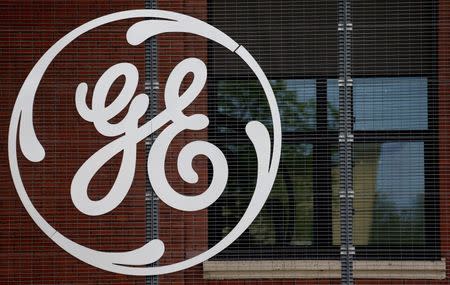 GE leads Dow lower with losses of nearly 5%