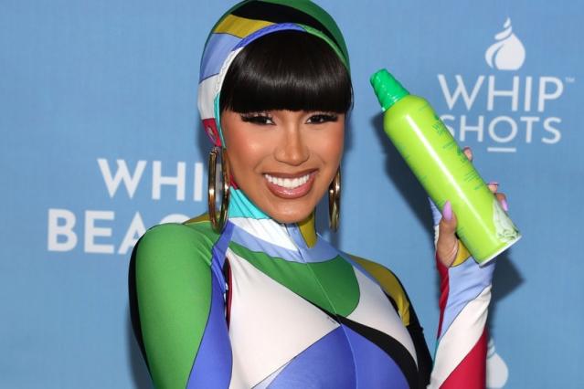 Cardi B Unveils New Whipshots Lime Summer Flavor in Santa Monica – The  Hollywood Reporter