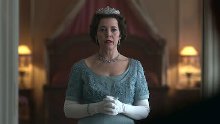 Sure, you're happy to be a queen. For some people, though, it's a wee bit more complicated. (Photo: Netflix)