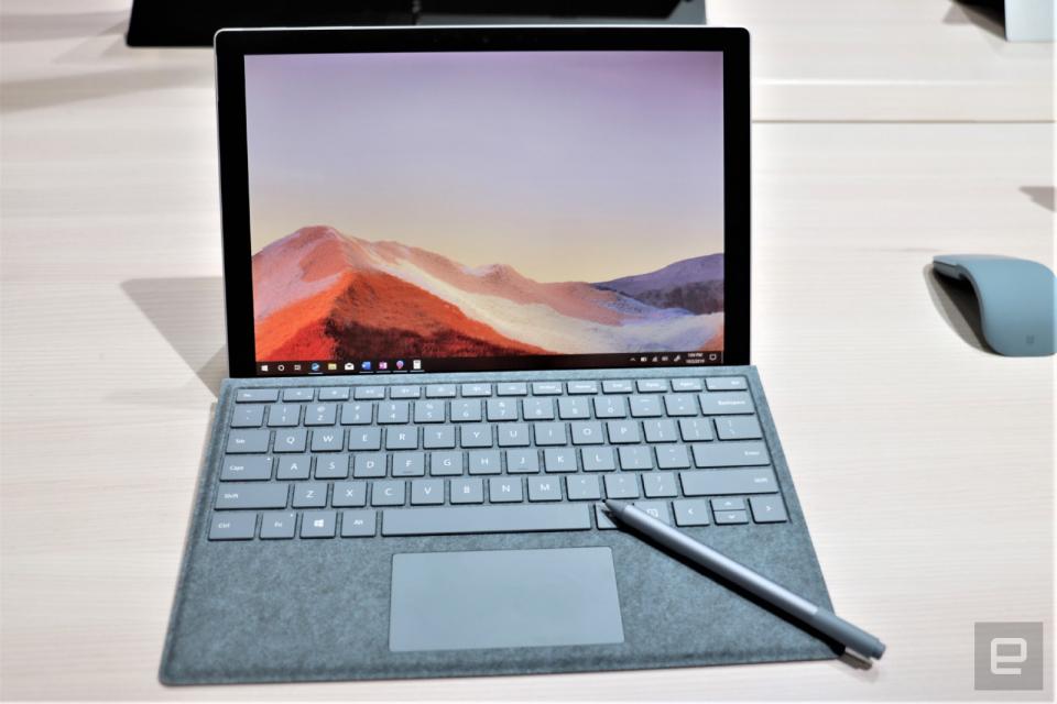 Surface Pro 7 hands-on