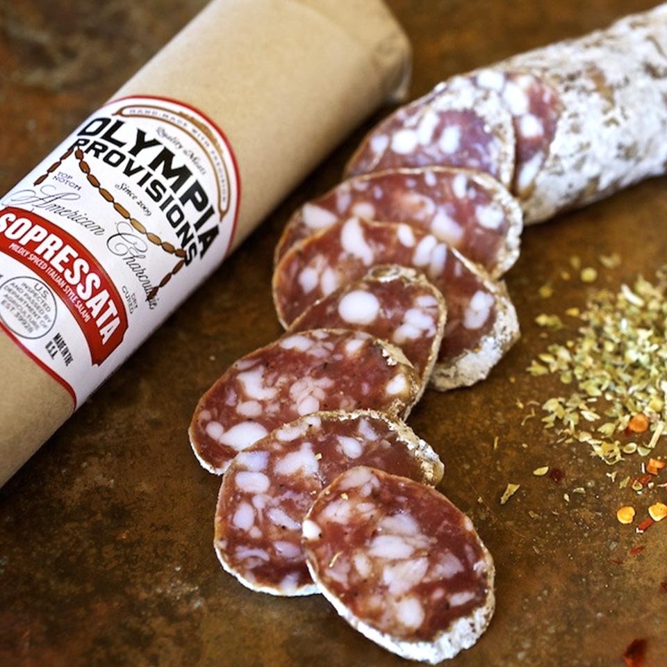 Italian Salami Sampler with Red Gift Box