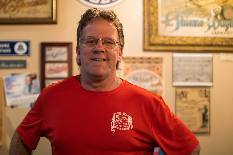 Brian Thieme, at Thieme & Wagner Brewery, 652 Main Street, Tuesday, Dec. 28, 2021, in Lafayette, hopes 2022 takes his business to pre-pandemic levels.