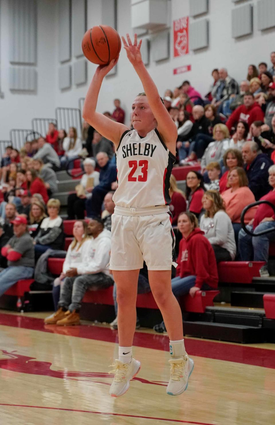 Shelby's Eve Schwemley has the Whippets at No. 4 in the Richland County Girls Basketball Power Poll.