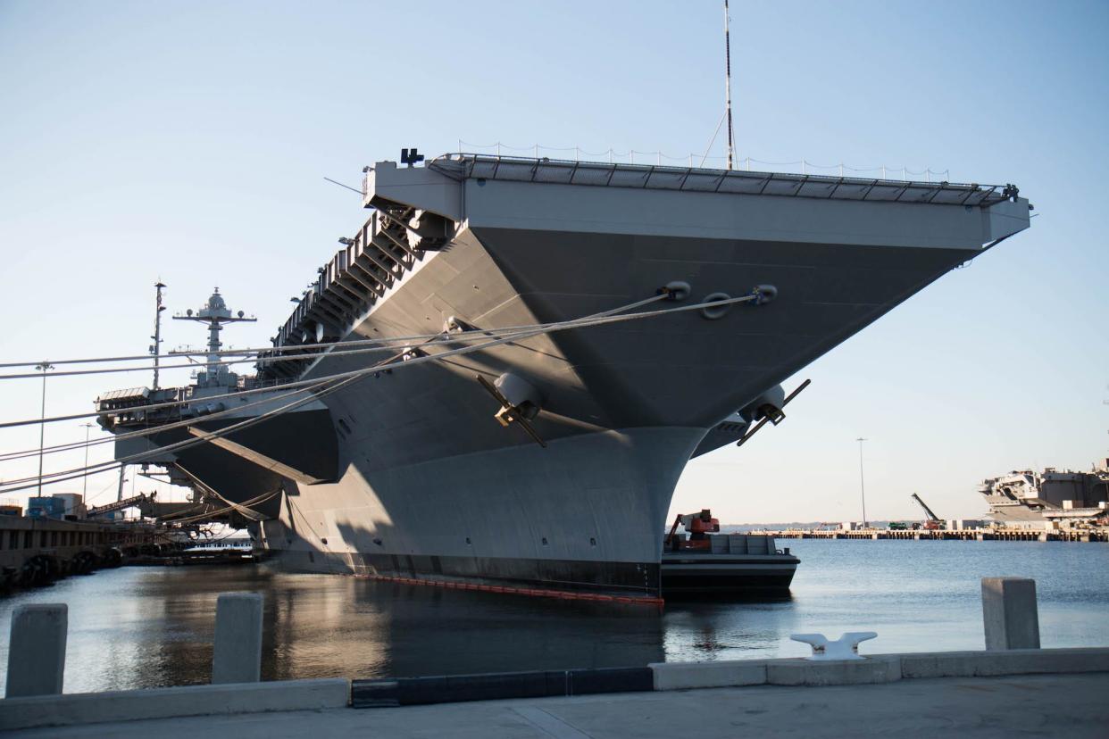 USS Gerald R. Ford aircraft carrier