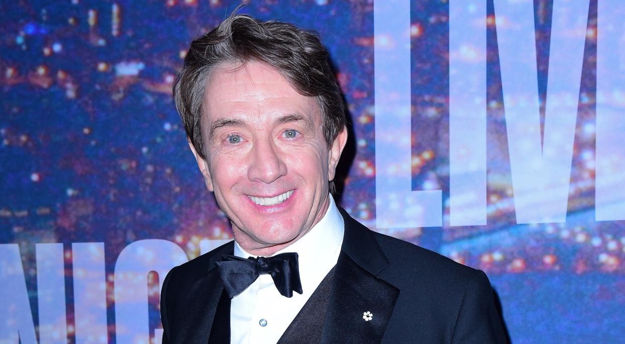 Martin Short on the red carpet for the 40th anniversary of <em>Saturday Night Live</em> in 2015. (Photo: Gregorio T. Binuya/Everett Collection)
