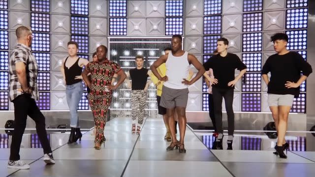 <p>MTV</p> Adam Shankman directs the queens of RuPaul's Drag Race season 16 for their "rusical" number