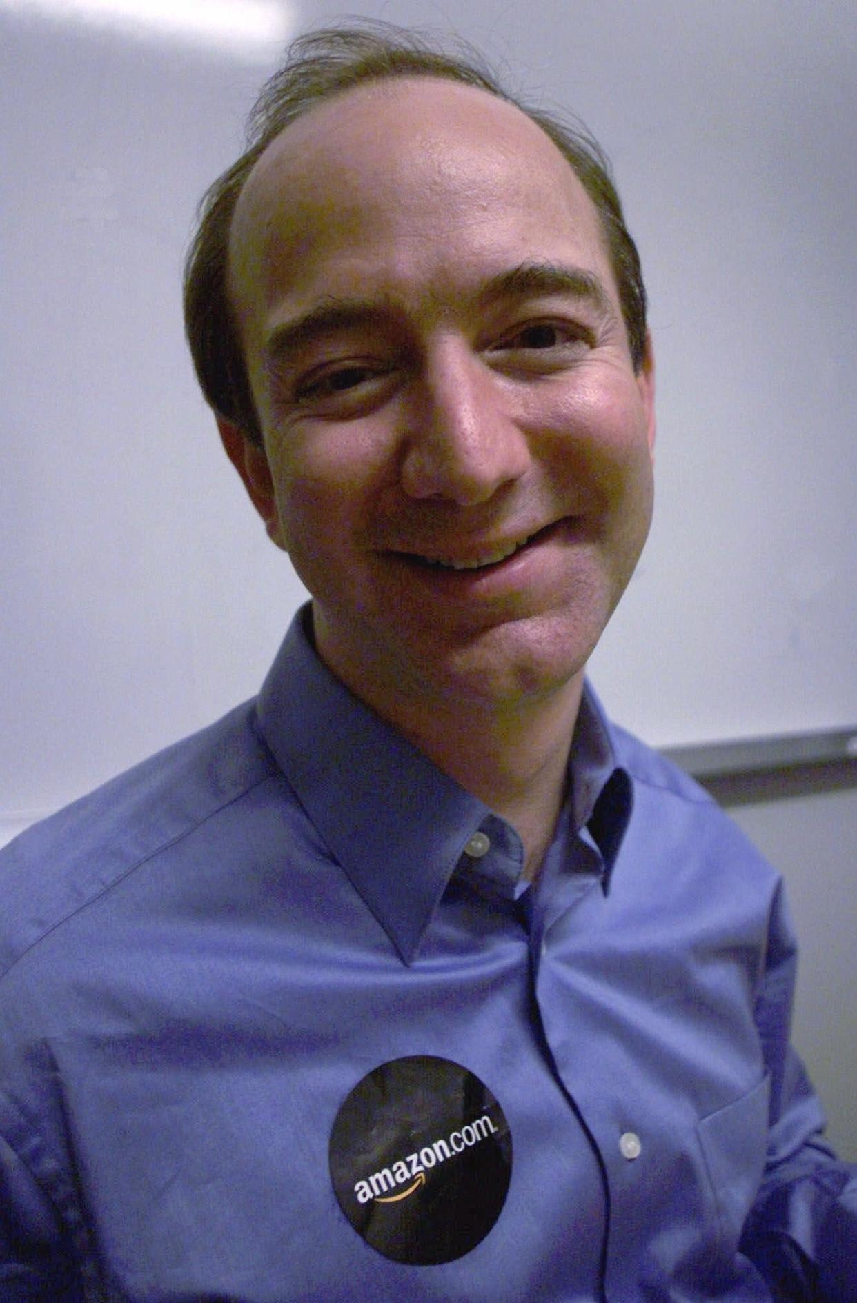 jeff bezos young 2000