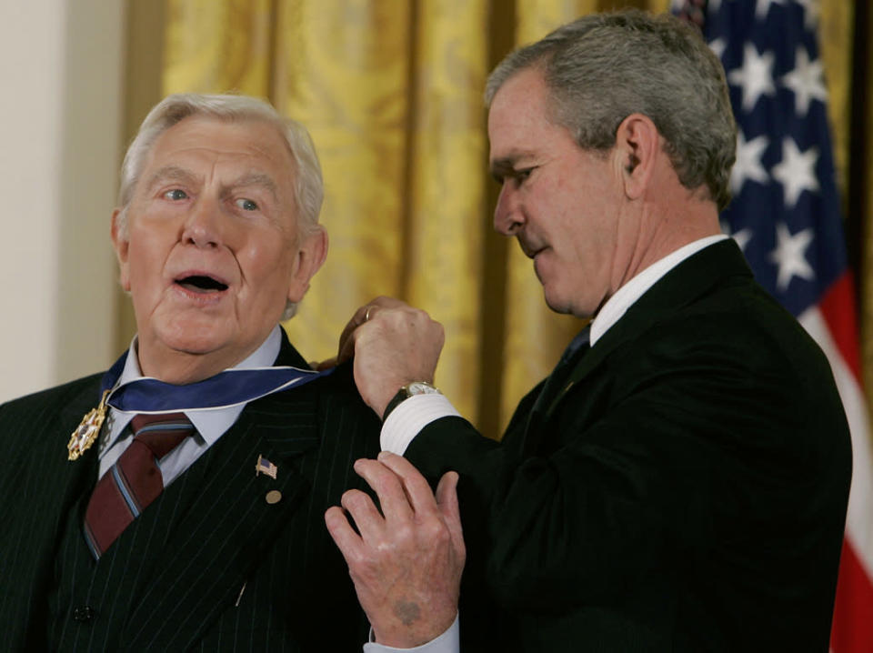 Bush Honors Presidential Medal Of Freedom Recipients