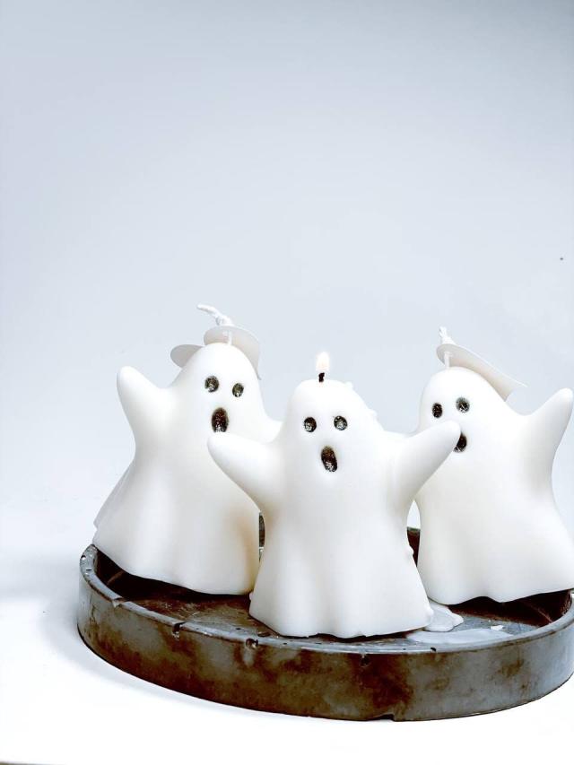 WILLIAMS SONOMA SPOOKY HALLOWEEN PANCAKE MOLDS SET OF THREE GHOST BAT &  CAT NEW