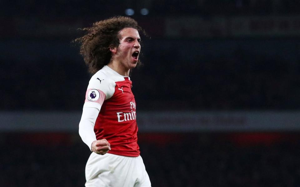 Matteo Guendouzi was at the heart of what could prove a hugely important win for Arsenal - REUTERS