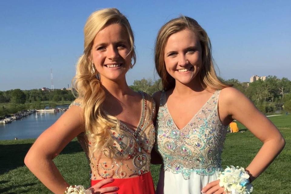 Best friends Ally Kostial and Maddy Norris. / Credit: Maddy Norris