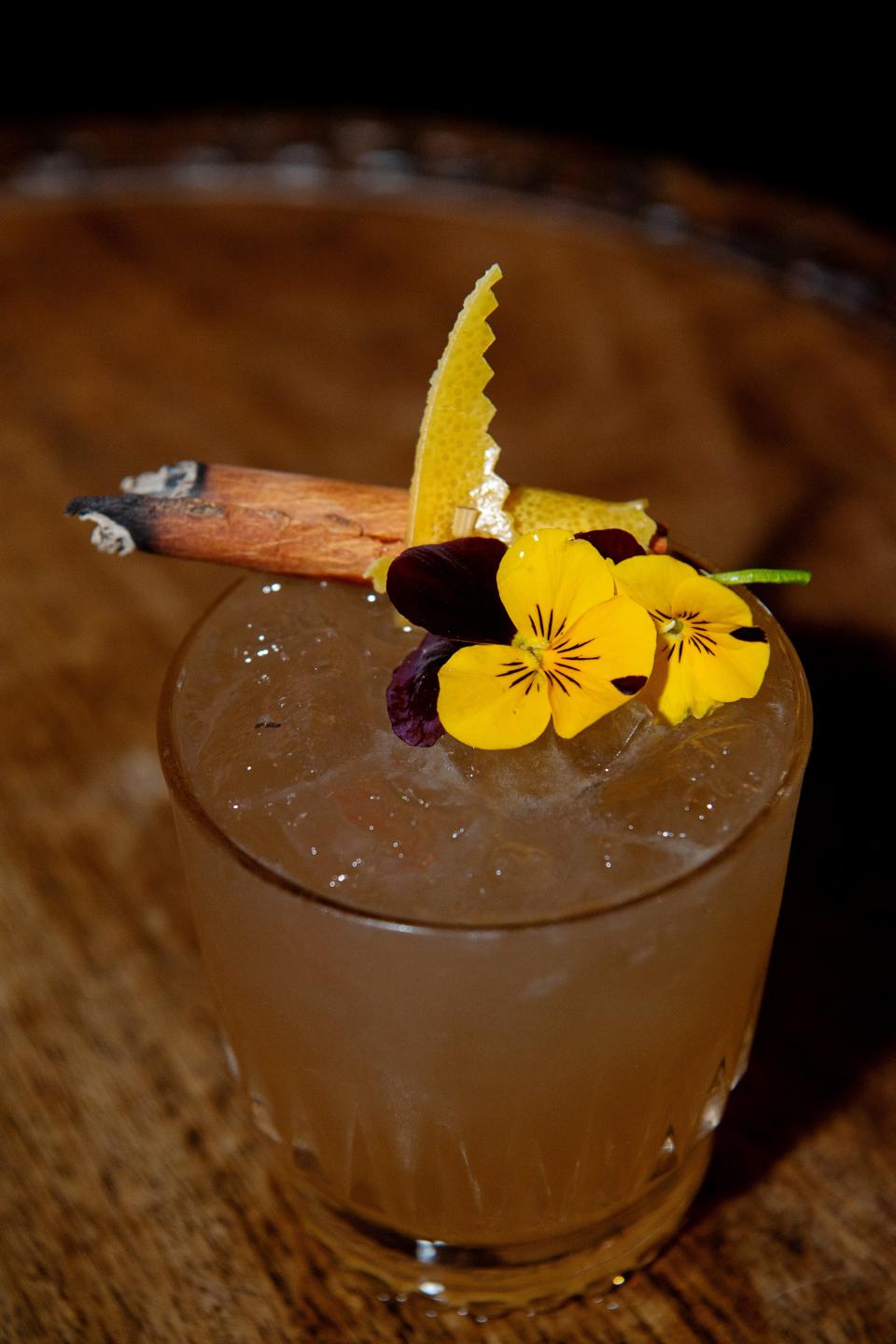 The Smoke Moon cocktail from The Crow and Quill is made with mezcal.