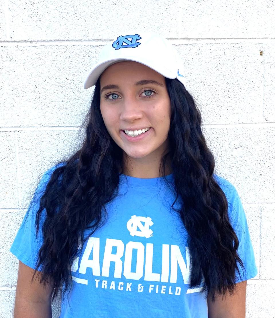 Asheville High senior Gracie Bolick will compete in hammer throw at UNC-Chapel Hill next year.