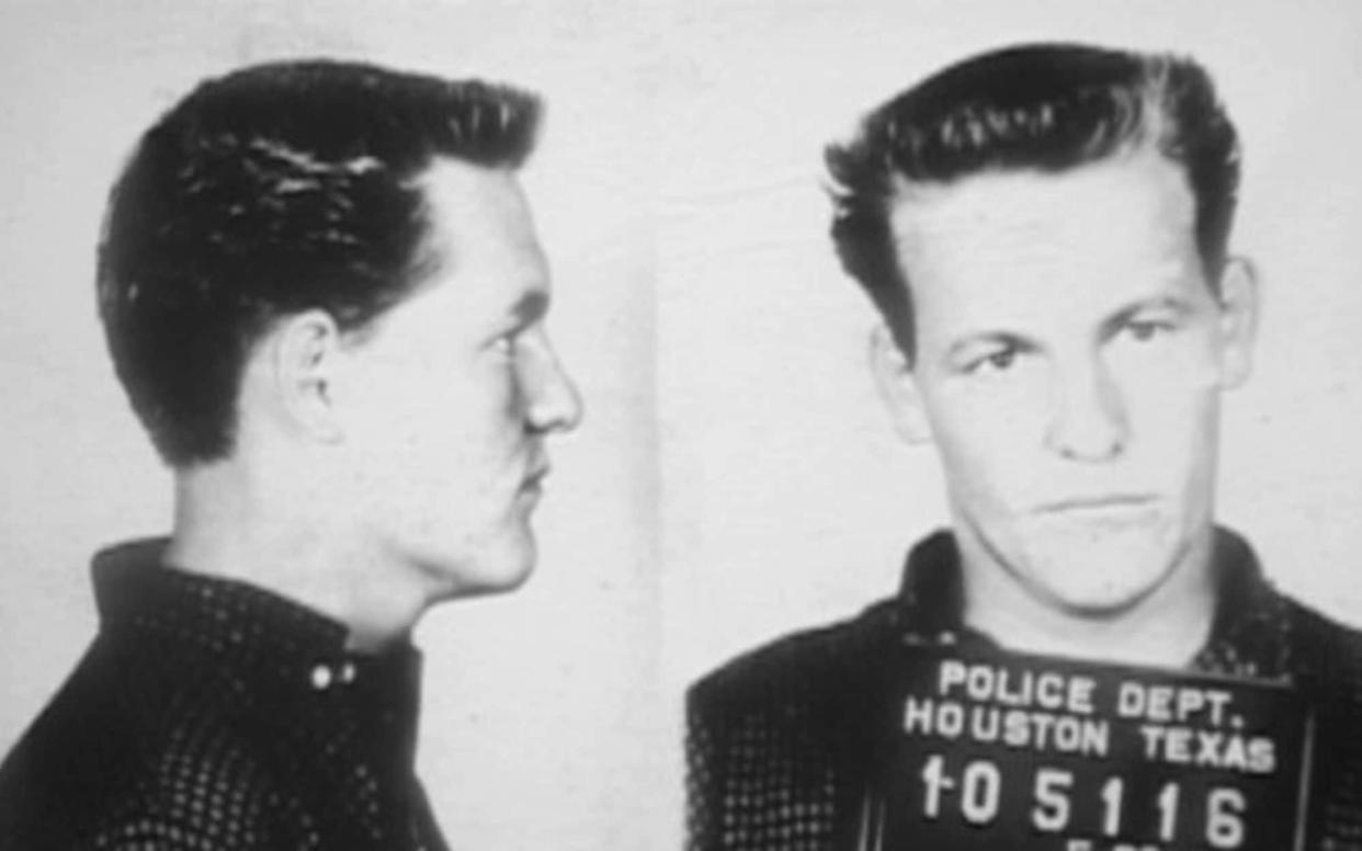 Charles Harrelson's police mugshot from May 1960 - Wikipedia