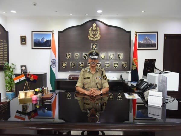 Pankaj Kumar Singh took charge as 29th Director General of Border Security Force. (Photo/ANI)