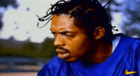 Rapper Coolio looks bewildered