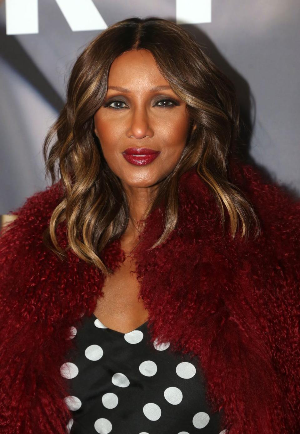 iman   hairstyles for older women