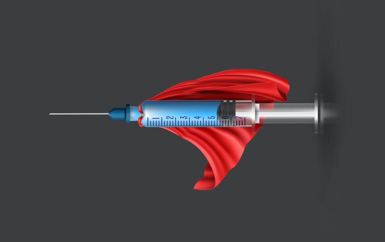 <a href="https://www.shutterstock.com/es/image-illustration/world-immunization-week-concept-design-syringe-2132681779" rel="nofollow noopener" target="_blank" data-ylk="slk:Shutterstock / iZegrie;elm:context_link;itc:0;sec:content-canvas" class="link ">Shutterstock / iZegrie</a>