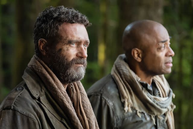 Liane Hentscher/Amazon Jason O'Mara and Rick Worthy on 'The Man in the High Castle'