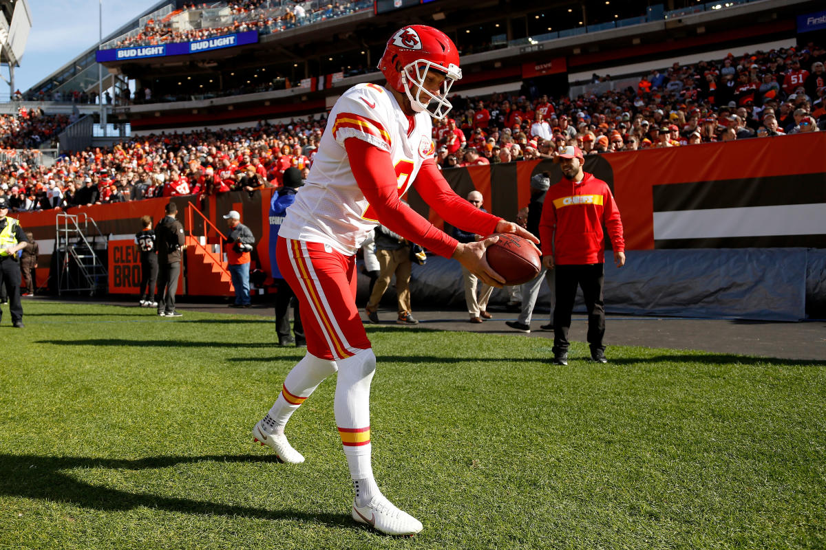 Chiefs punter thanks Patrick Mahomes for letting him actually punt during a  game