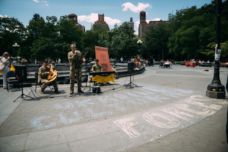 Ukraine soldiers have formed a band that plays a series of Pittsburgh shows this month.