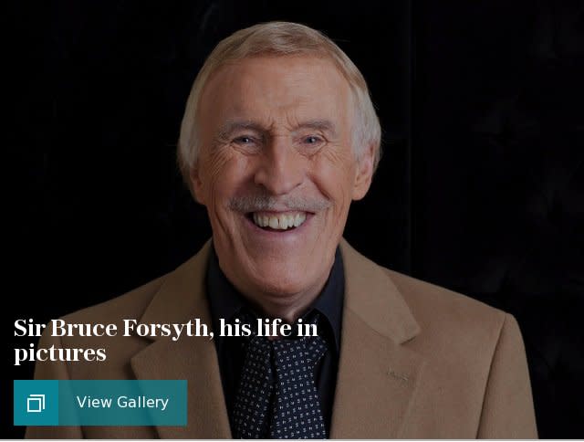 Sir Bruce life in pictures gallery