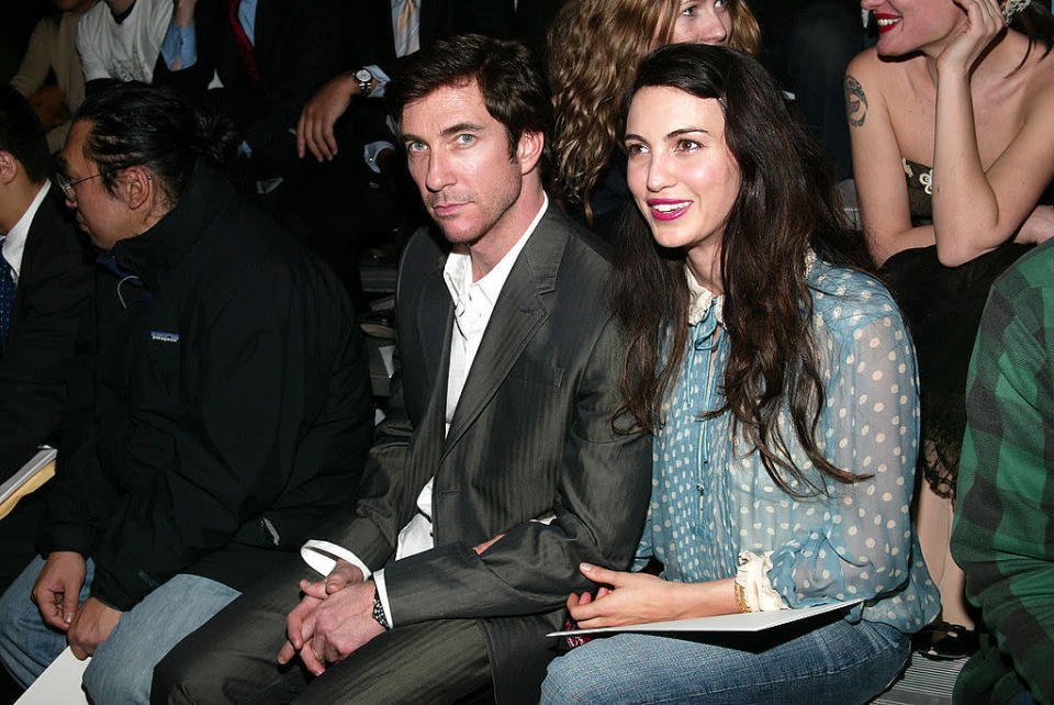 <p>Looking suave, Dylan McDermott. <i>(Evan Agostini/Getty Images)</i></p>