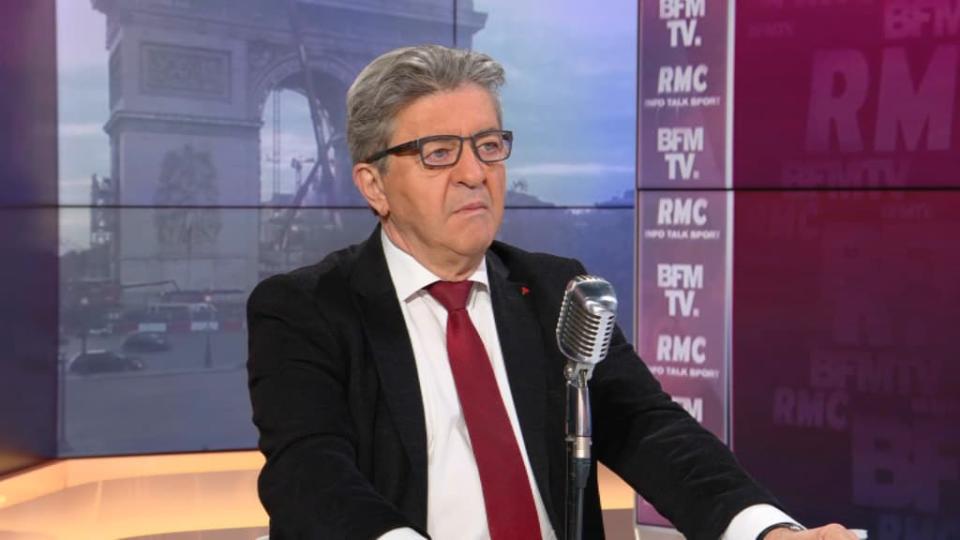 Jean-Luc Mélenchon chez Jean-Jacques Bourdin le 19 octobre 2021 - BFMTV