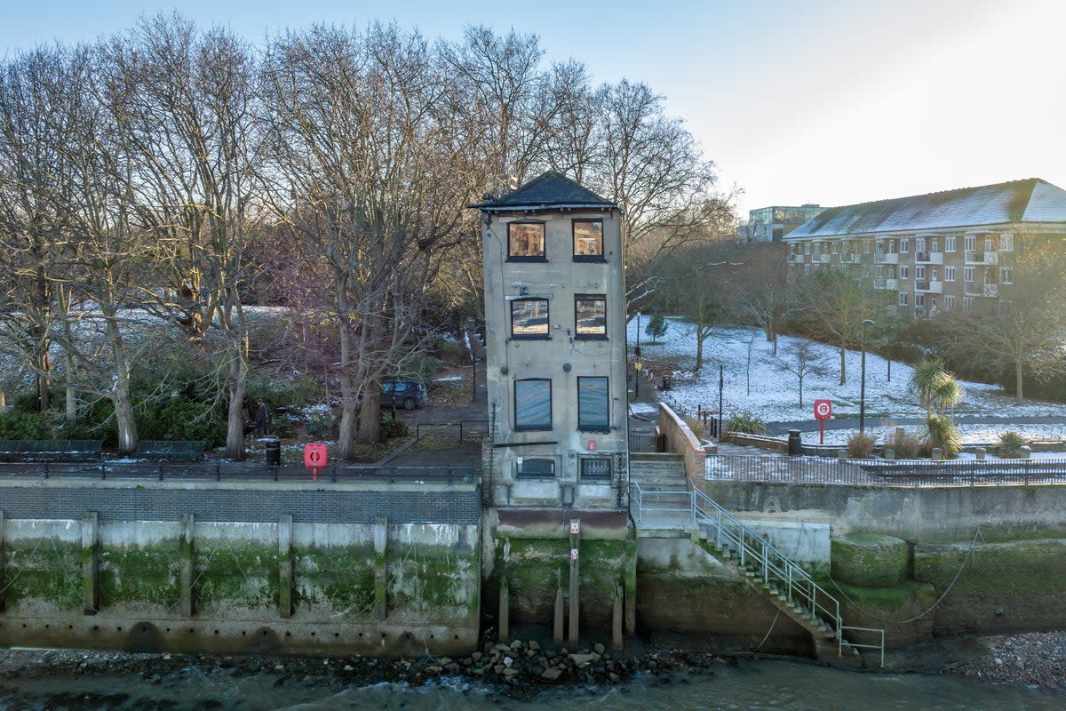 1 Fulford Street, known as “The Leaning Tower of Rotherhithe" (Savills)