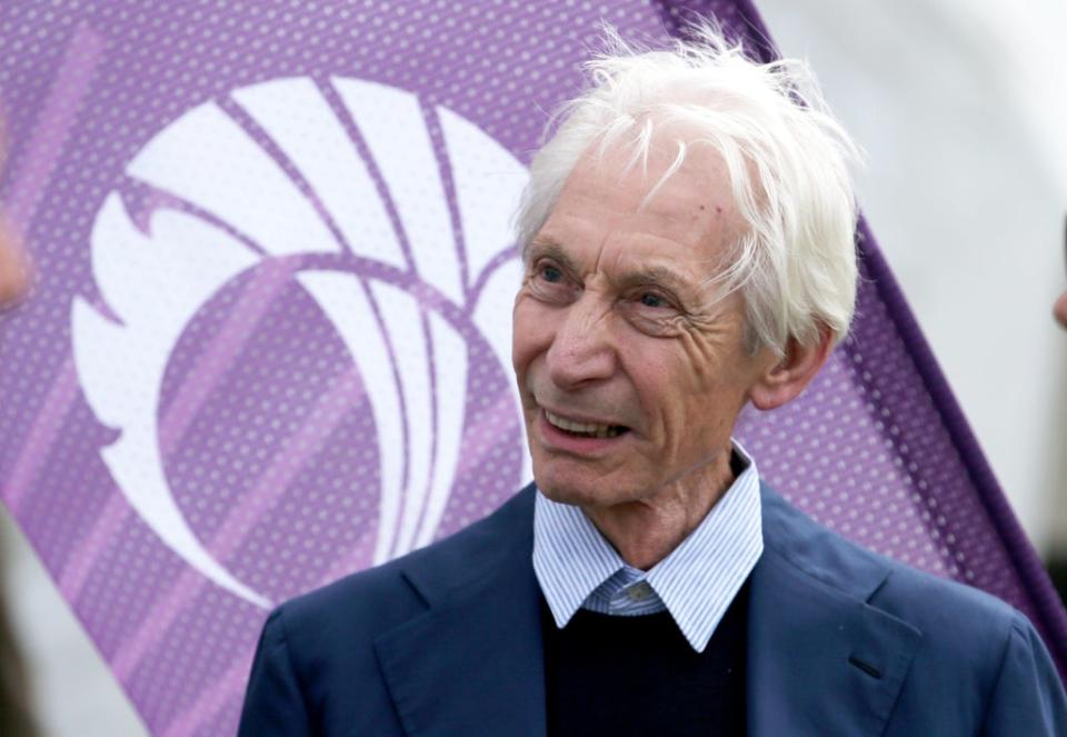 The world of rock and roll lined up to pay tribute to The Rolling Stones drummer Charlie Watts following his death aged 80 (Jane Barlow/PA) (PA Wire)